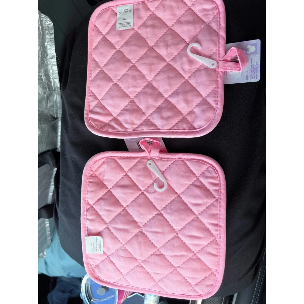 Coquette Girlhood Kawaii Pot Holder Set Marie Aristocats Disney Pink Cat Lady